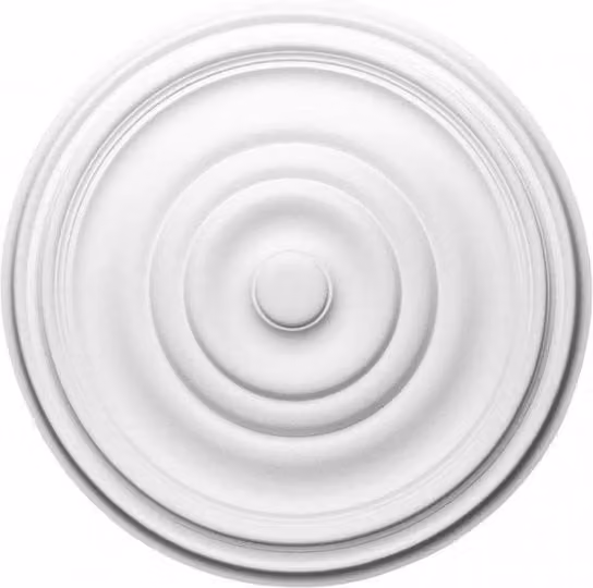 Orac Luxxus Collection Ceiling Medallion, White, Diameter: 48.5 cm