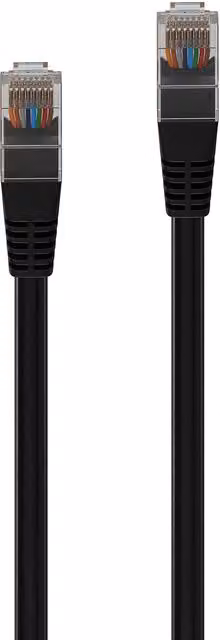 AVF Black Ethernet LAN Network Cable, 5m