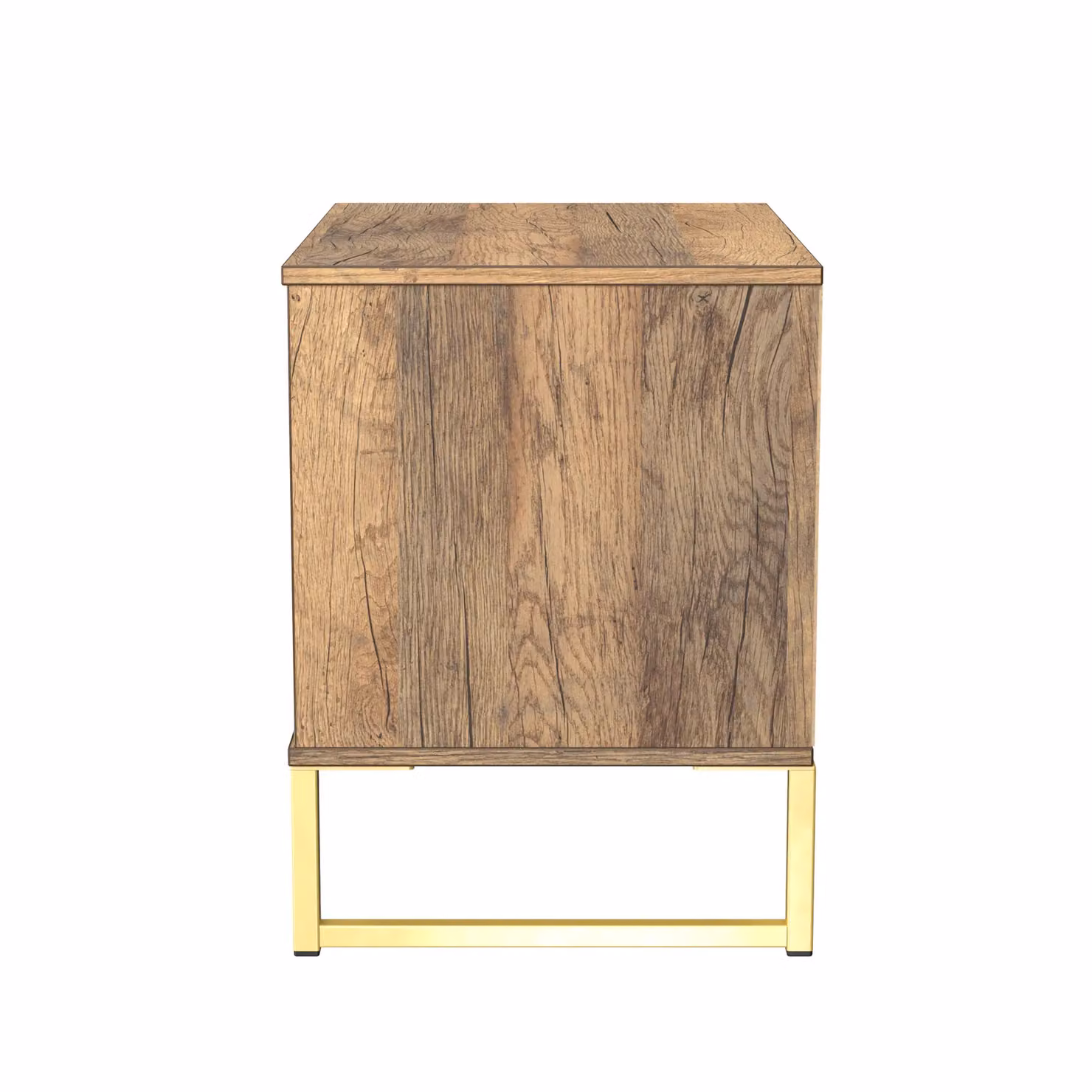 Ready Assembled 2 U Tamworth 2 Drawer Bedside Cabinet in Dark Brown – 2
