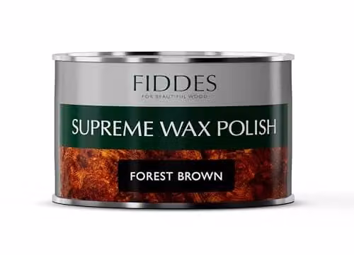 Fiddes Supreme Quick Drying Natural Wax Polish, Brown, 400 ml