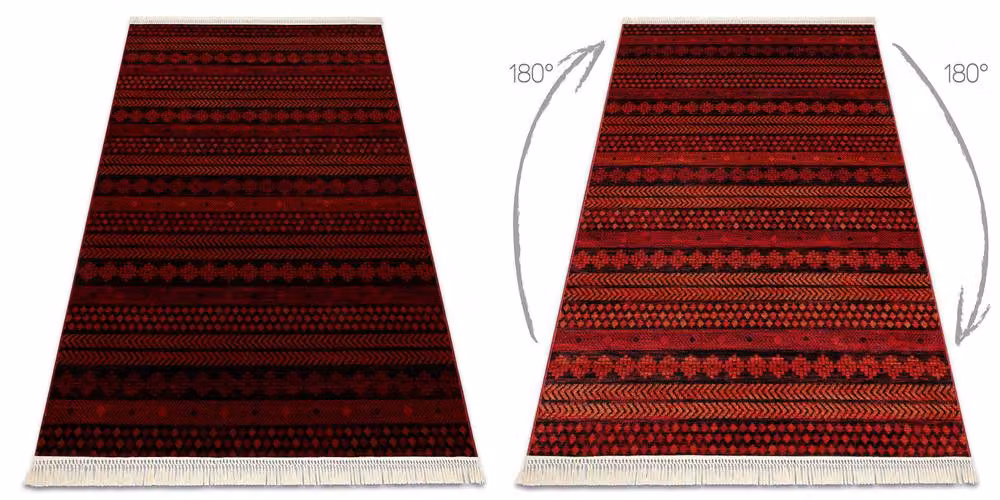 RugsX Orient Oriental Rug in Red, W: 100 cm, L: 200 cm – 2