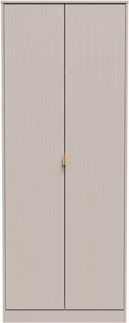 Ready Assembled 2 U Bexley 2 Door Wardrobe in Taupe