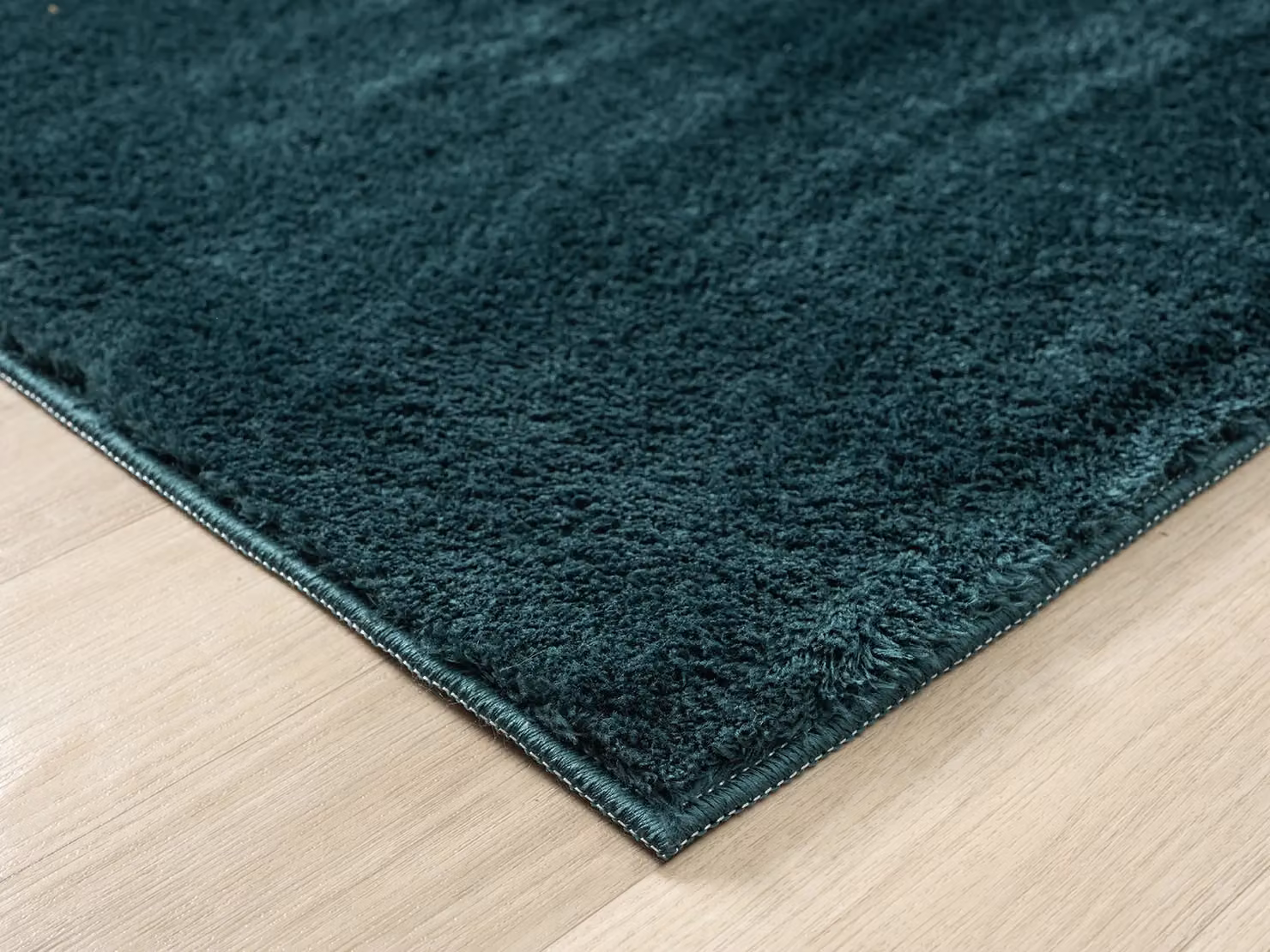 Desire Rugs Plain Round Washable Non-Slip Area Rug, Green, Diameter: 100 cm – 6