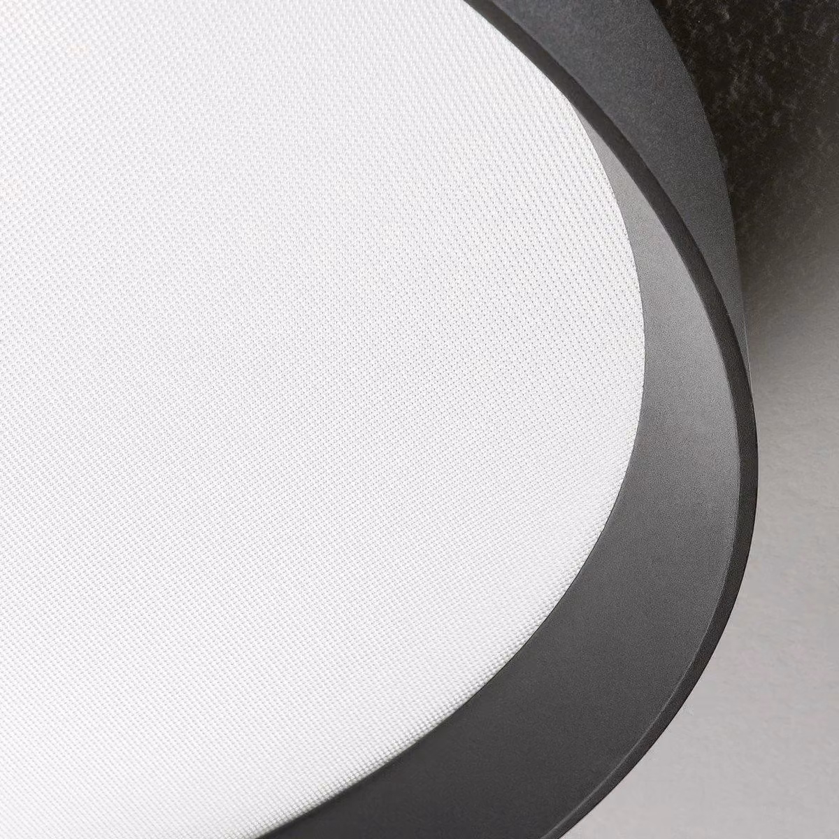 Netlighting Fly 60cm Integrated LED Semi Flush Ceiling Light, Black, 3000K, IP40 – 3