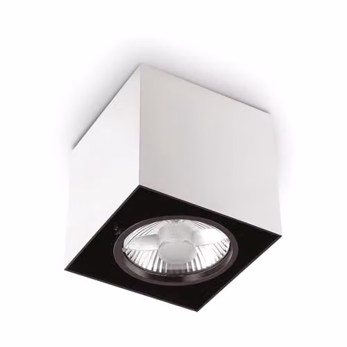 Netlighting Mood Small Square White Surface Mounted Downlight GU10