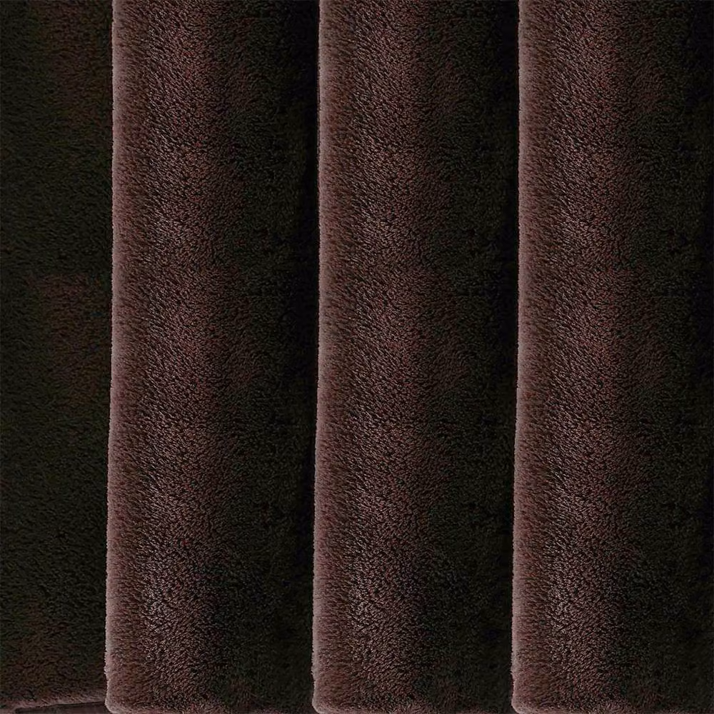 Voltico Faux Mink Throw in Brown, W: 150 cm, D: 200 cm – 3
