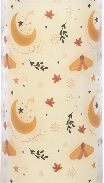 KDMK Autumn Magic Pumpkin Spice Harvest Moon Scented Votive Tube Candle, White, 50 g