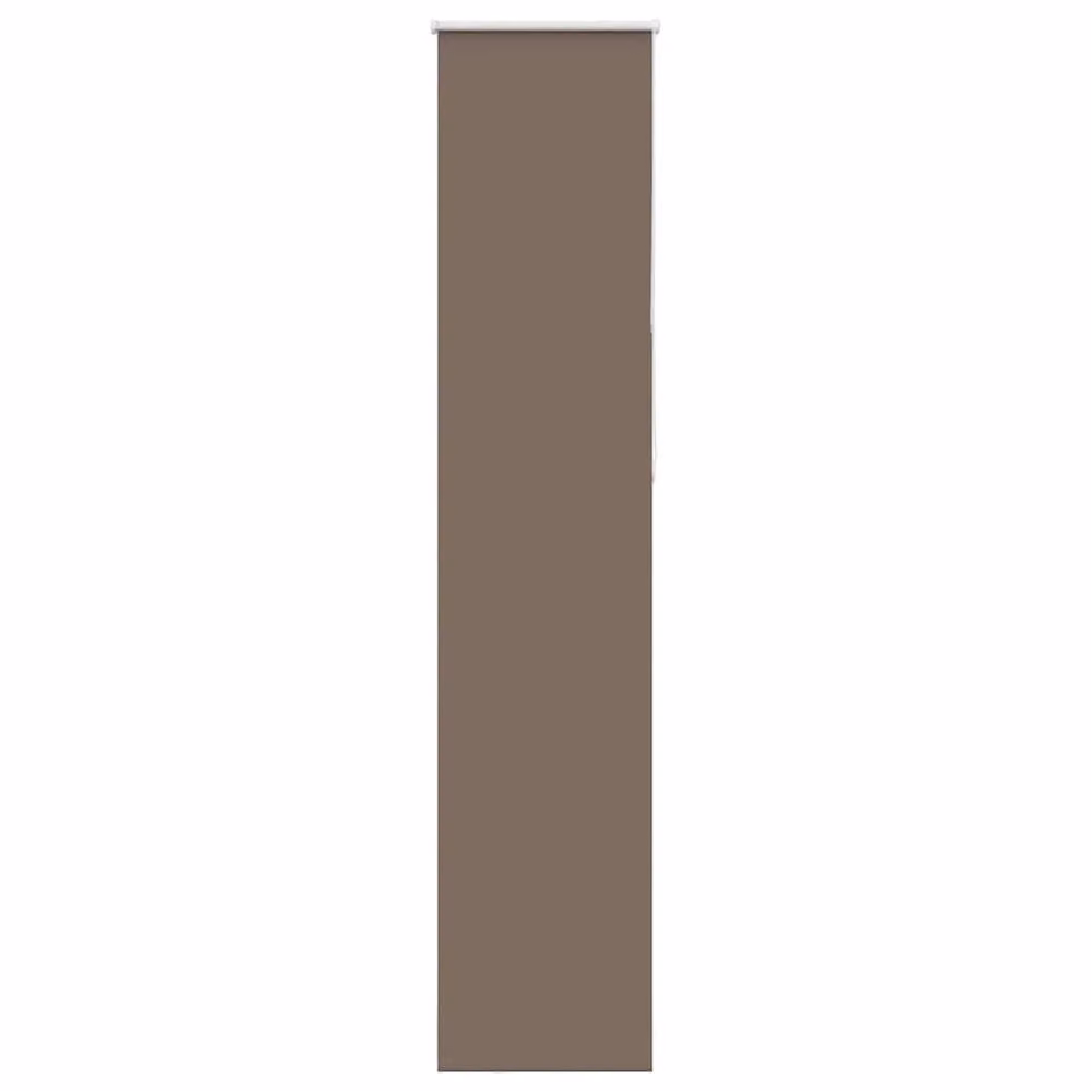 Berkfield Home Blackout Roller Blind, Brown Polyester, W: 50 cm, H: 230 cm – 2