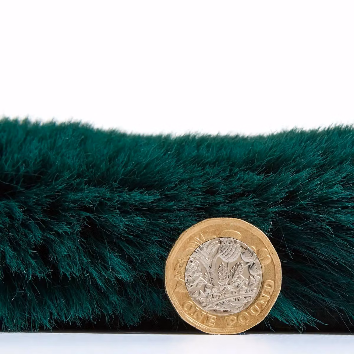 The Rug Shop UK Modern Shaggy Green Area Rug, W/D/H: 150 x 230 cm – 3