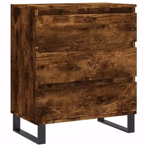vidaXL Modern Sideboard in Brown, W/D/H: 60 x 35 x 70 cm – 1