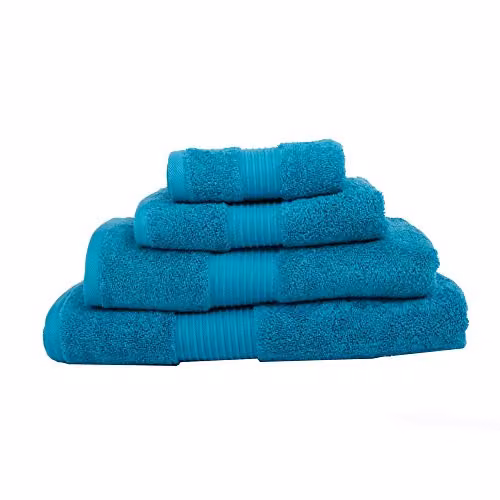 Deyongs Pima Cotton Bath Towel in Petrol Turquoise, W: 70 cm, L: 130 cm – 1