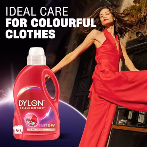 Dylon Colour Liquid Laundry Detergent for Coloured Clothes, 60 Wash Loads – 2