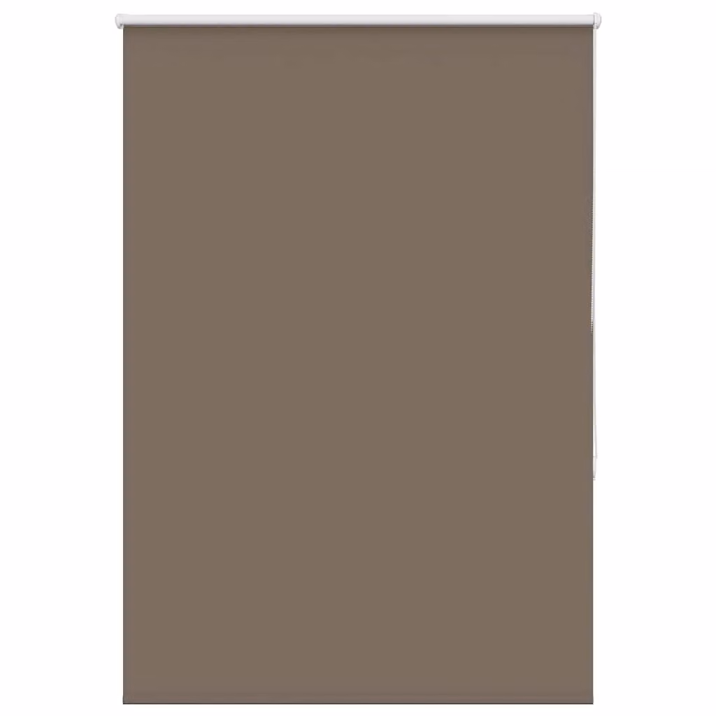 Berkfield Home Blackout Roller Blind in Coffee Brown, Thermal Insulating Polyester, W: 95 cm, H: 150 cm – 2