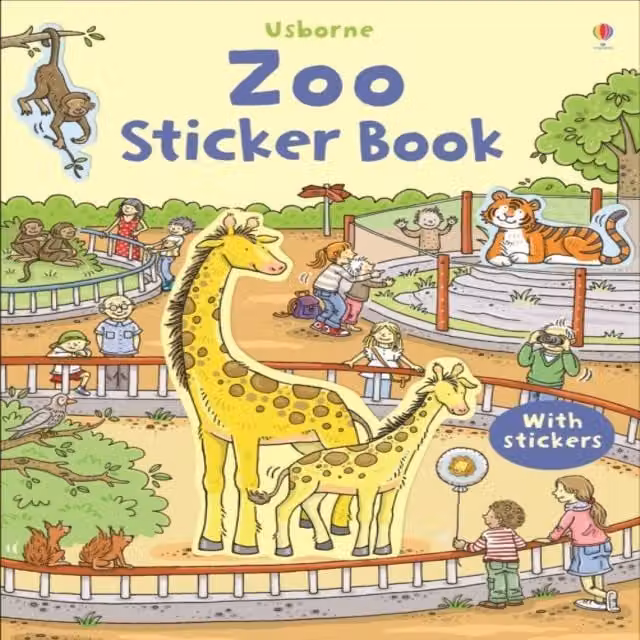 Sam Taplin First Sticker Book Zoo Multicolour Paperback