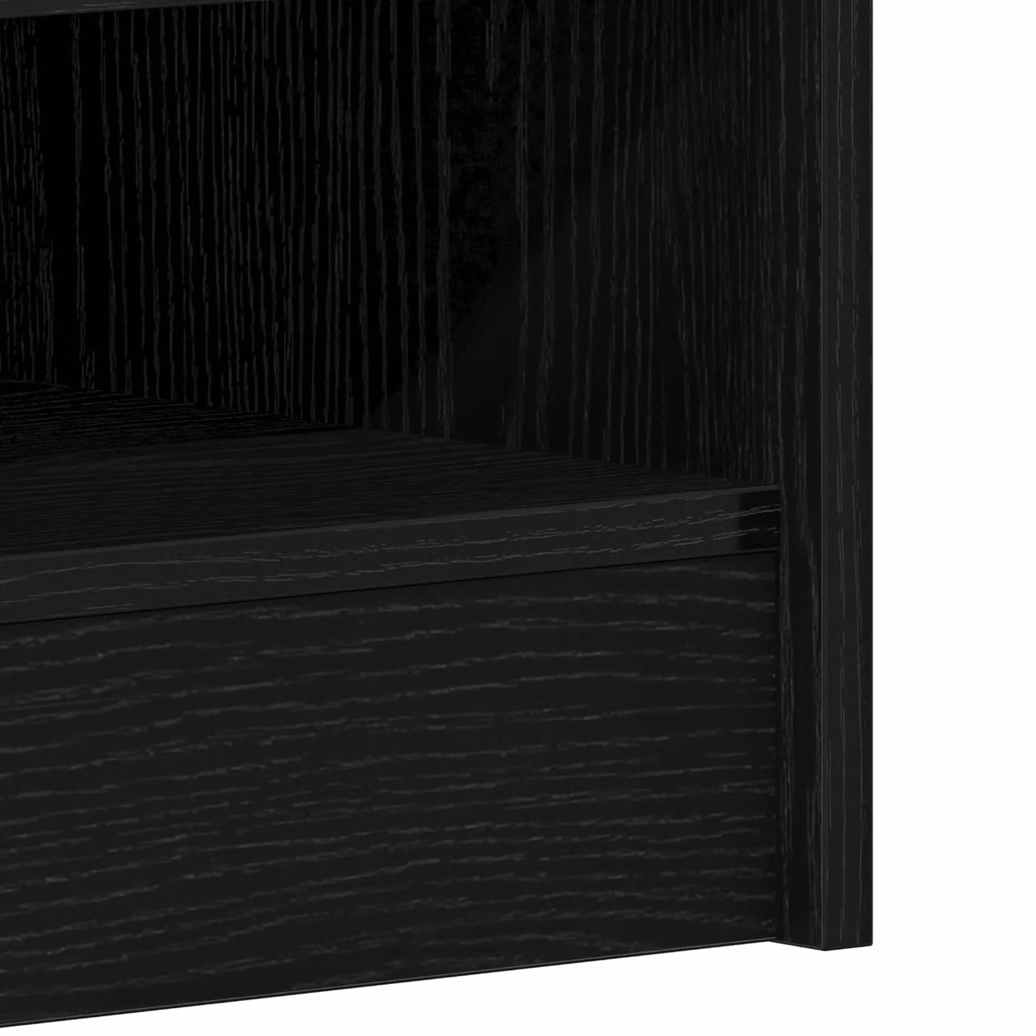 Berkfield Home Black Oak Shoe Cabinet with Internal Shelves, W/D/H: 60 x 35 x 92 cm – 5