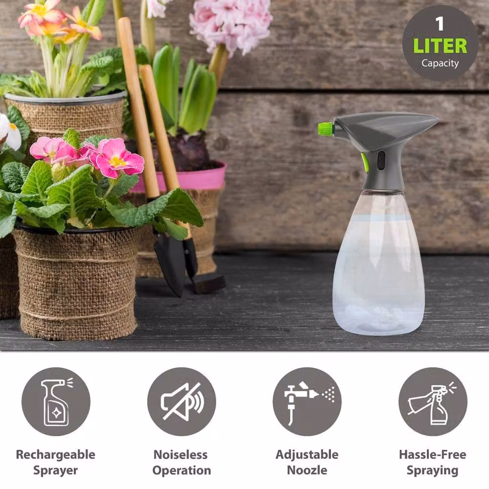 Havendro 1L Battery Garden Sprayer for Indoor and Outdoor Use in Clear – 3