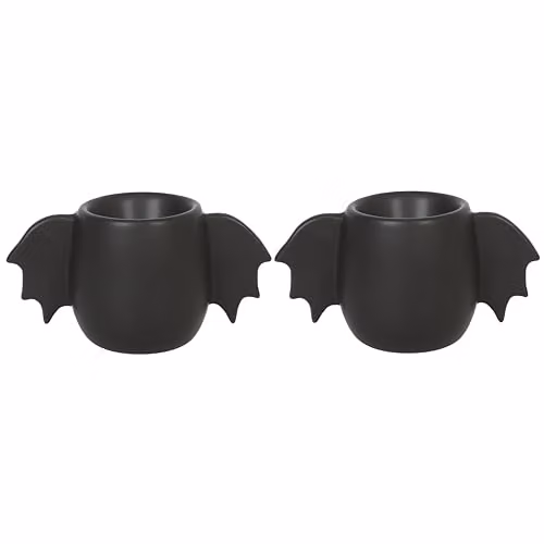 KDMD Bat Wing Egg Cup Set in Black – 1