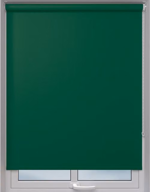 Knightsbridge Made to Measure Blackout Roller Blind in Green Cacti