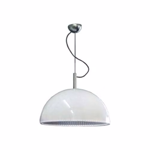 Netlighting Large Dome 3-Light Ceiling Pendant in Silver and White – 1
