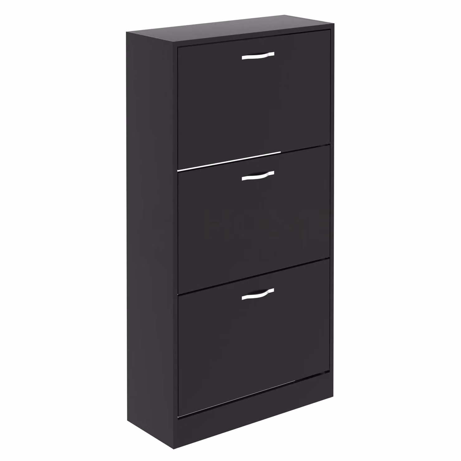 Vida Designs 3 Drawer Shoe Storage Cabinet Rack Organizer in Black – 3