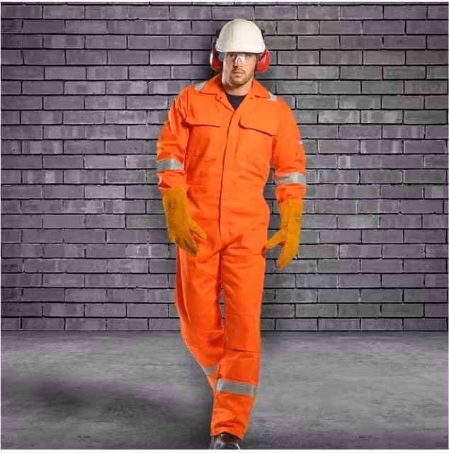 Portwest Bizweld Iona Unisex Work Coverall in Orange, Size: XL – 1