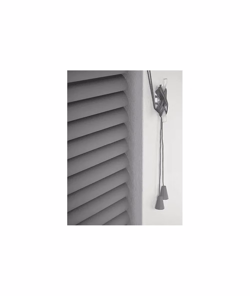 New Edge Blinds Grey PVC Venetian Blind with 25mm Slats, W: 60 cm, H: 213 cm – 2