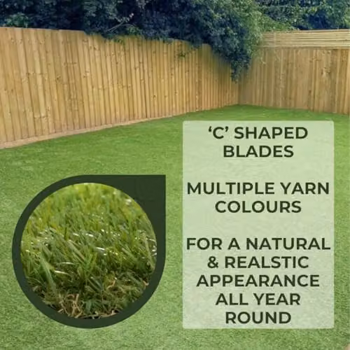 Ark Mat 35mm Artificial Grass Green W/D/H: 0.5 x 2 x 0.035 m – 5