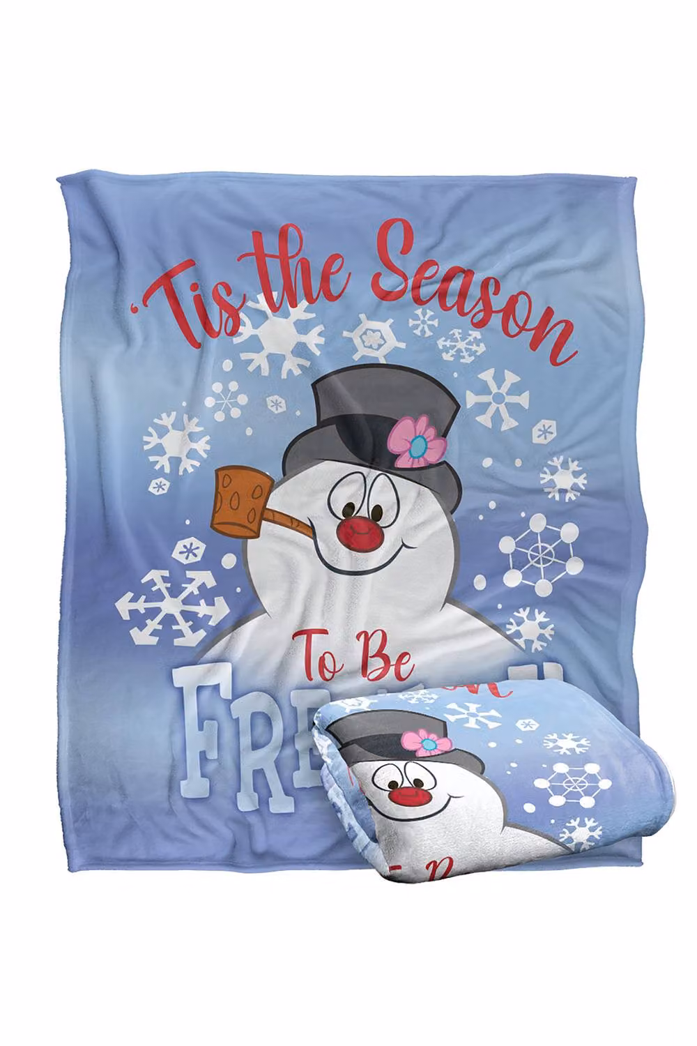 Warner Brothers Frosty The Snowman Multicolour Fleece Throw Blanket, W/D/H: 152 x 127 cm – 2