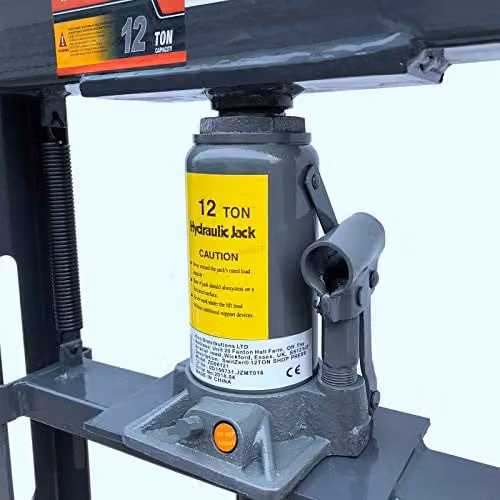 SwitZer 12 Tonne Hydraulic Floor Jack in Grey and Black