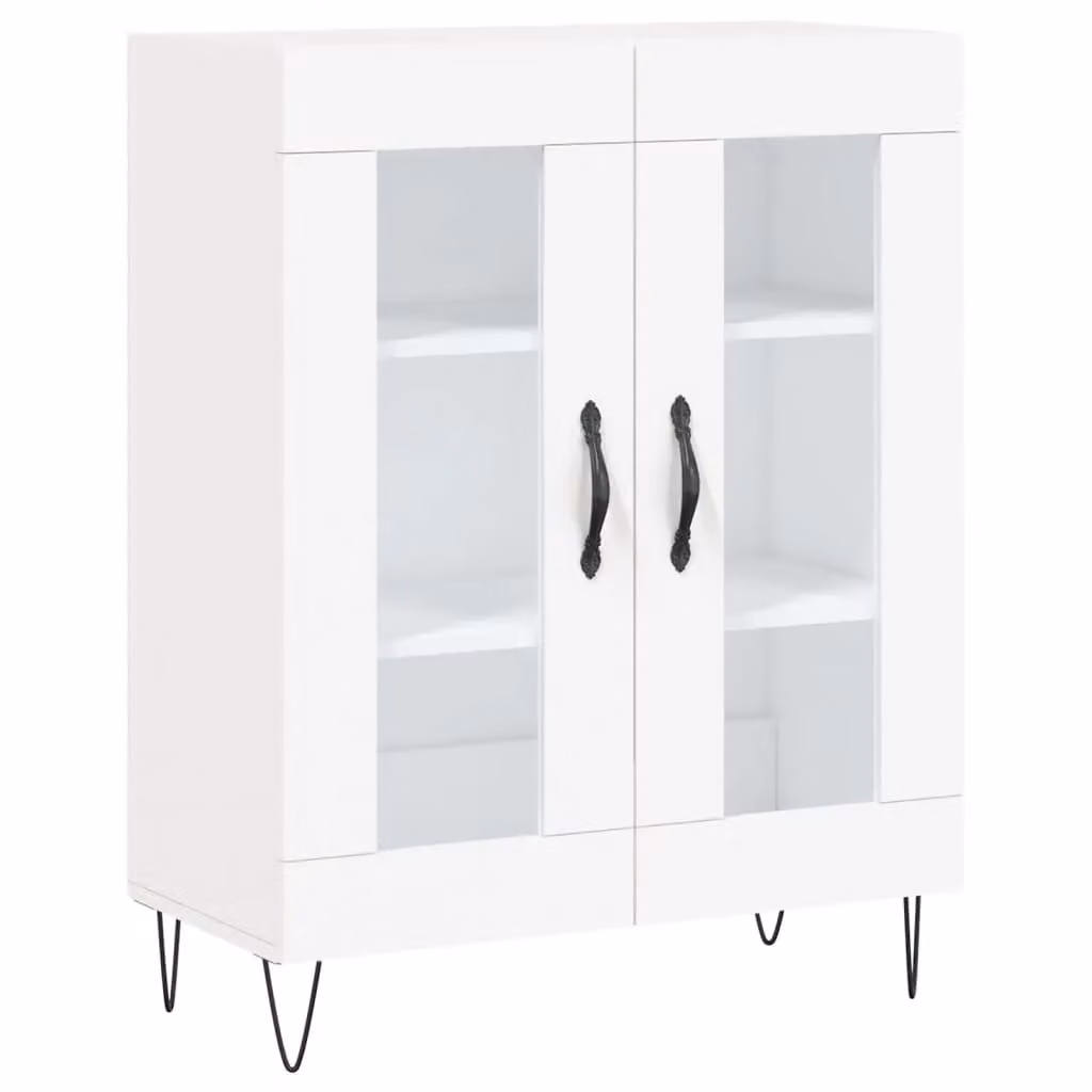 Berkfield Home White Classic Sideboard, W/D/H: 69.5 x 34 x 90 cm – 2