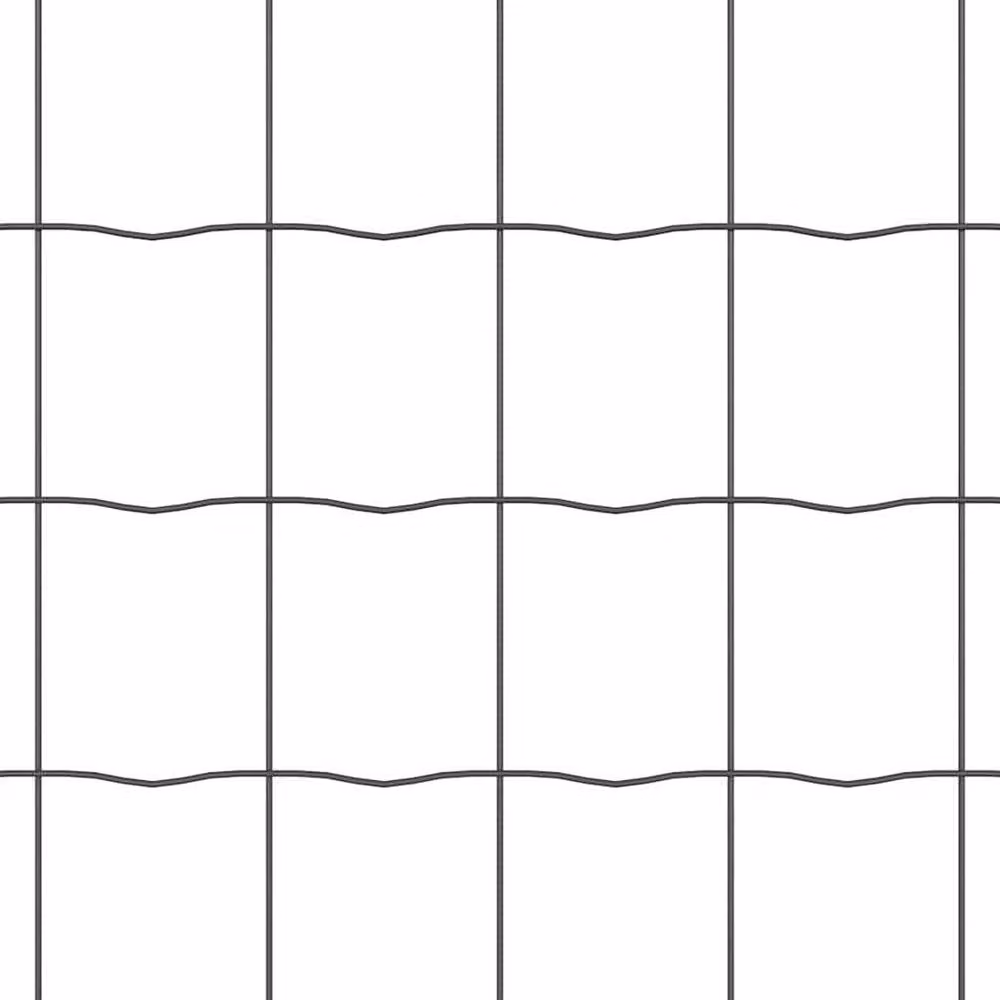 Berkfield Home Modern Euro Steel Fence in Grey, 0.4 x 10 m – 5