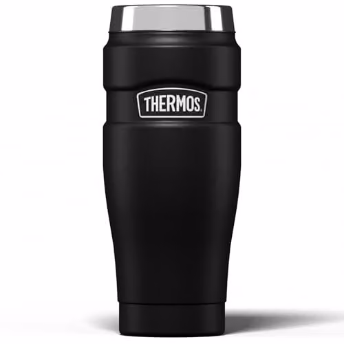 Thermos Stainless King Vacuum Insulated Tumbler, Black, 470ml – 1