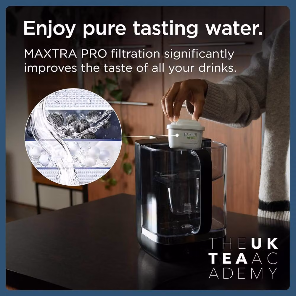 Brita Cube Hot and Cold Water Dispenser, Black, 4.0 l – 4