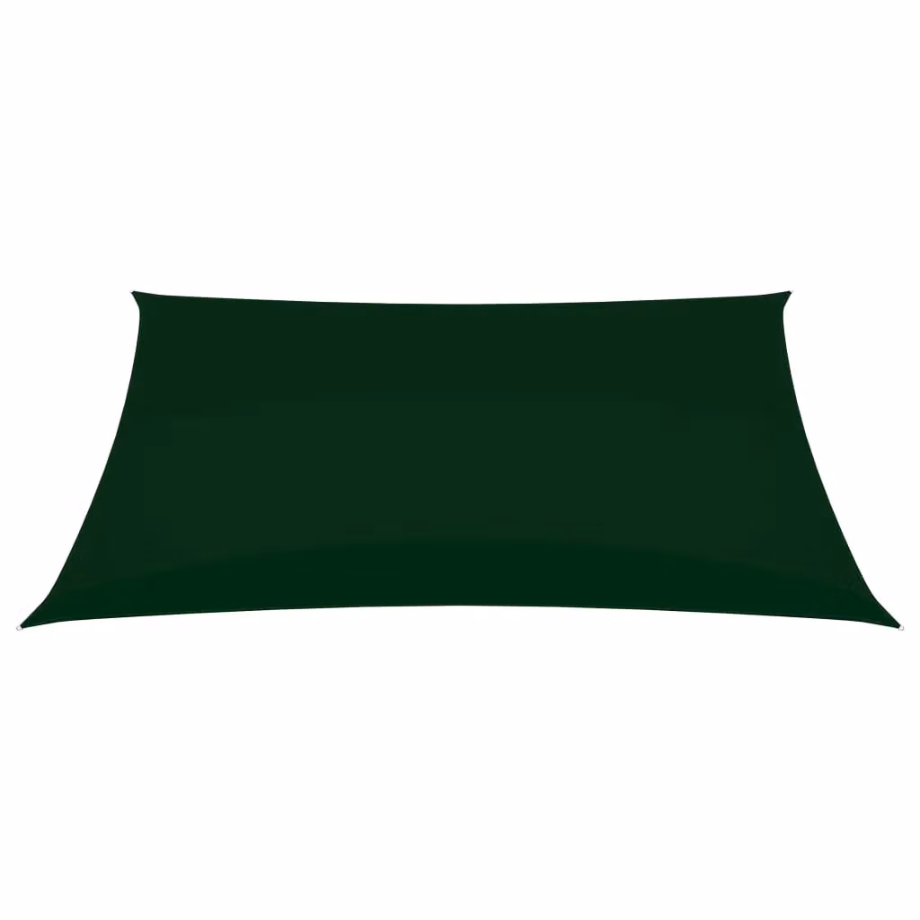 Berkfield Home Rectangular Sunshade Sail in Dark Green Oxford Polyester Fabric, W: 300 cm, L: 450 cm – 2