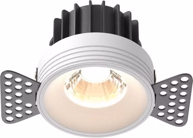 Netlighting Round Trimless Recessed LED Downlight, White, 3000K, 920lm