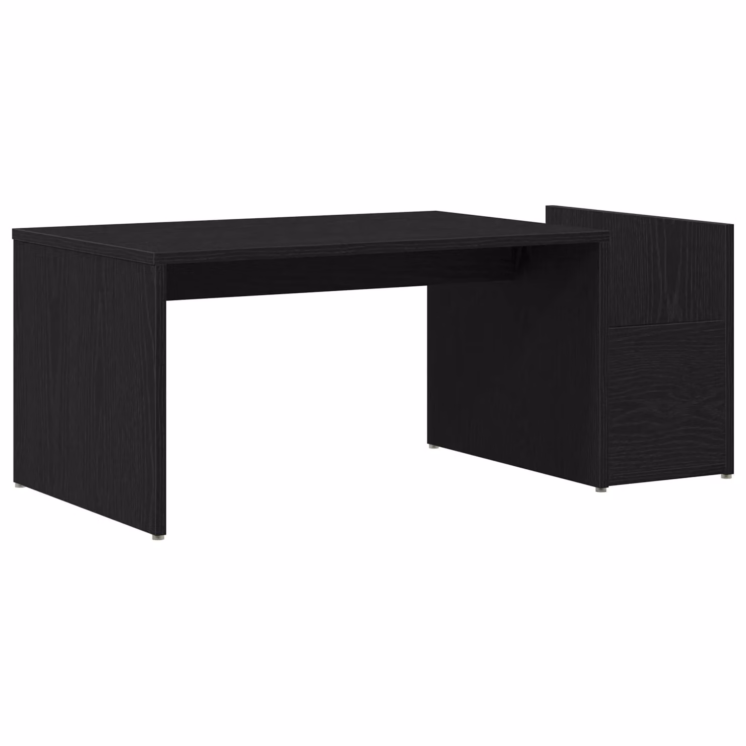 Berkfield Home Black Oak Coffee Table, W/D/H: 90 x 45 x 35 cm – 2