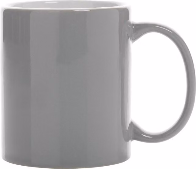 XD Design Classic Inner Two Tone Ceramic Mug, Grey, 350ml