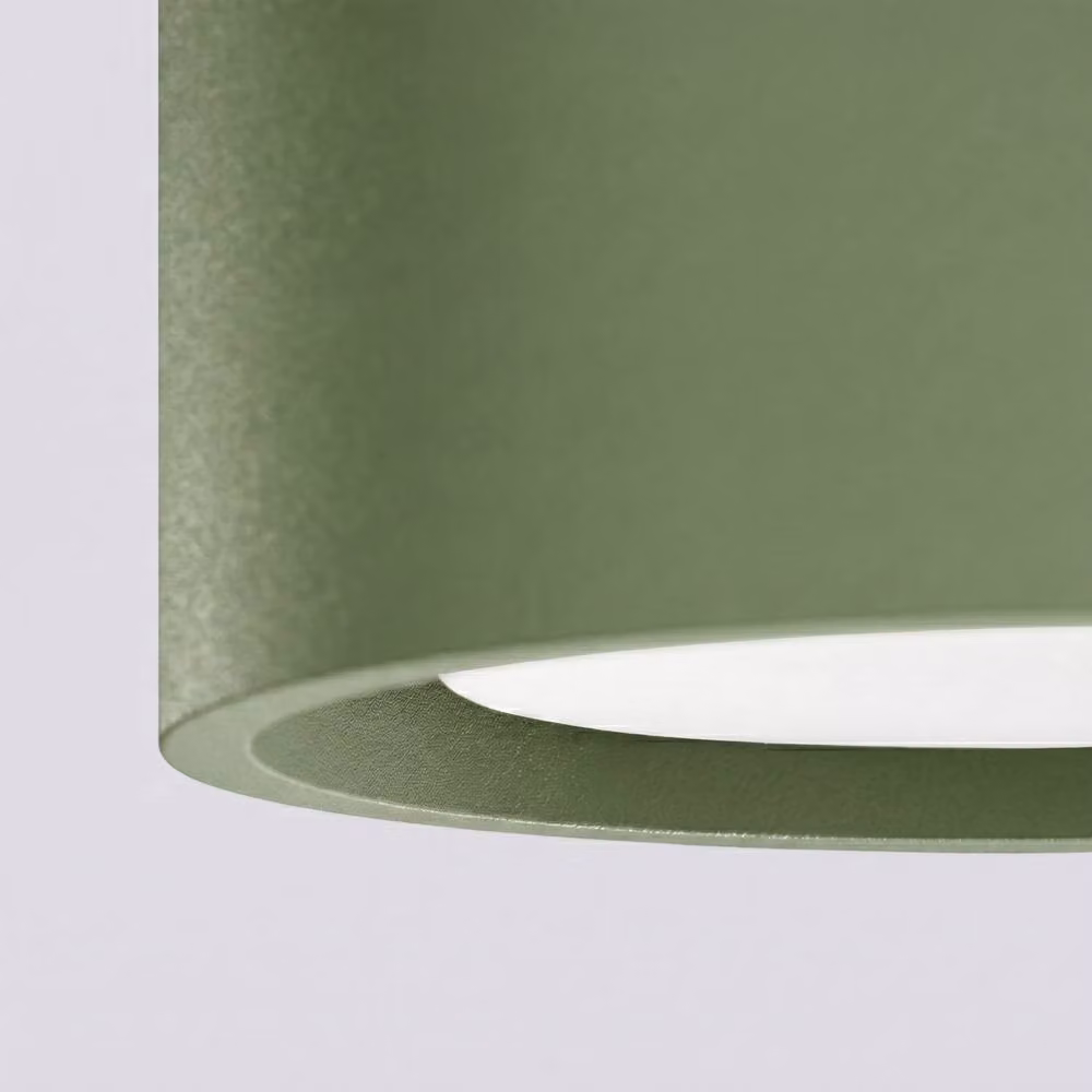 Sollux Lighting minimalist round ceiling lamp in green, W/D/H: 6 x 10 x 10 cm – 3