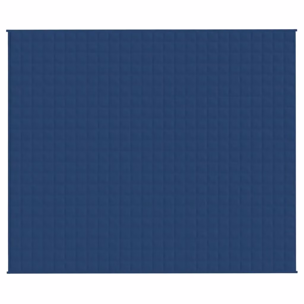 Berkfield Home Blue Weighted Blanket for Adults, W: 220 cm, D: 260 cm, 11 kg – 3