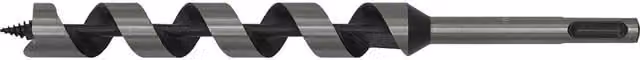 Loops SDS Plus Auger Wood Drill Bit, Silver and Multicolour, Diameter: 20 mm, Length: 235 mm