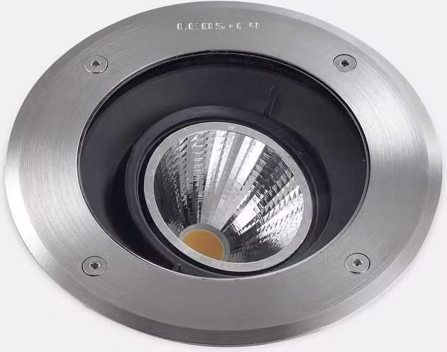 Netlighting Gea LEDs-C4 Outdoor Recessed Ground Uplight in Grey Stainless Steel, 1595lm, 3000K, IP67 – 2