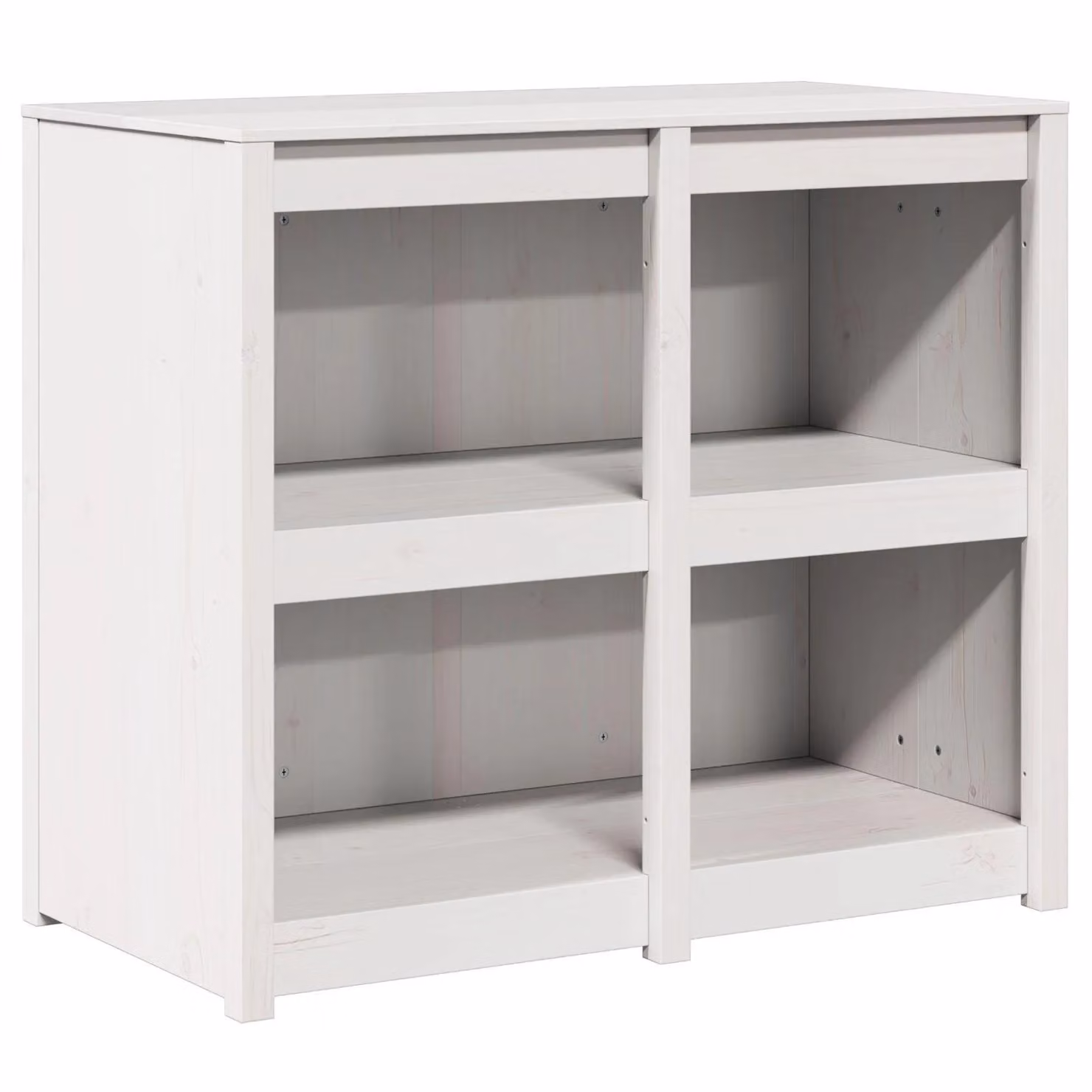 Berkfield Home Outdoor Kitchen Cabinet in White Solid Pine, W/D/H: 106 x 55 x 92 cm – 2