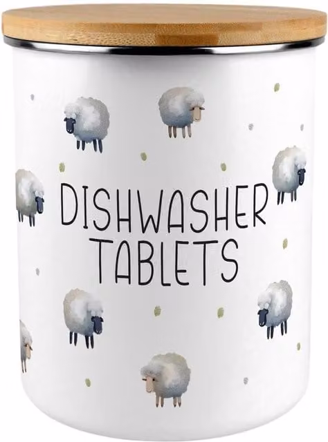 Purely Home White Dotted Enamel Screw Dishwasher Safe Product 5056727428219