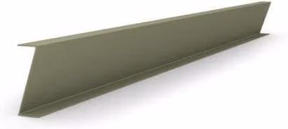 Durapost Fibreglass U-Profile Z-Board Fencing Post in Grey/Green, H: 300 cm, W: 30 cm, D: 3 cm
