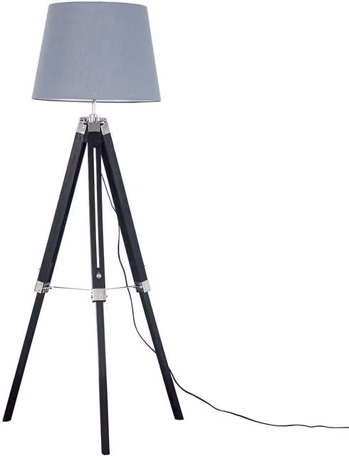 ValueLights Clipper Modern Black Floor Lamp – 1