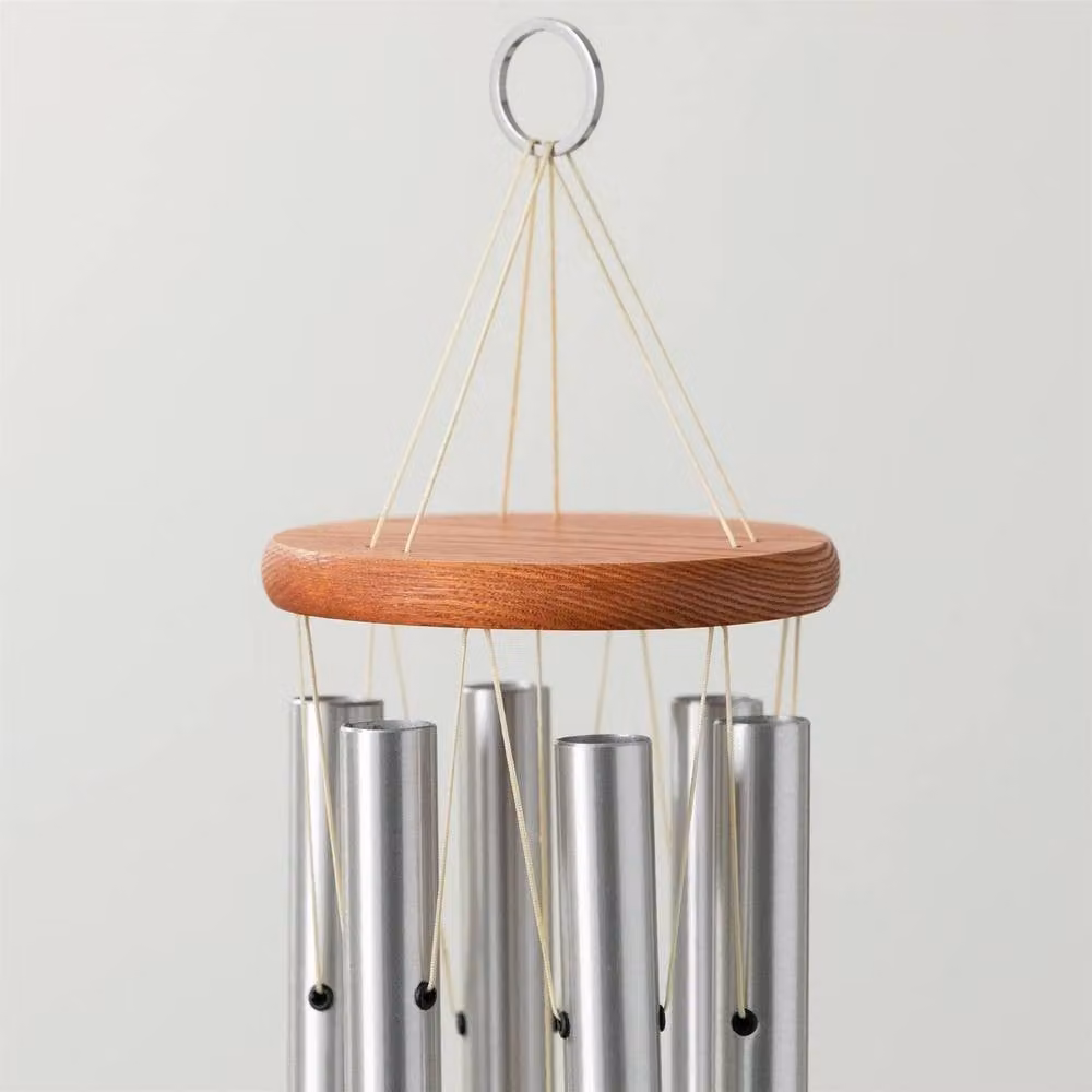 Woodstock Chimes Amazing Grace Silver Metal Hanging Wind Chime – 2
