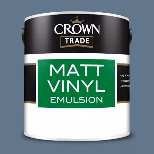 Crown Trade Runaway Matt Vinyl Dispersion Paint, Multicolour, 2.5 l – 2