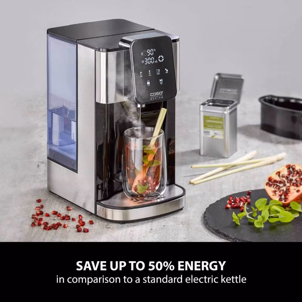 Caso Design HW 1660 Turbo Instant Hot Water Dispenser with 4L Tank and Limescale Filter, Black – 2