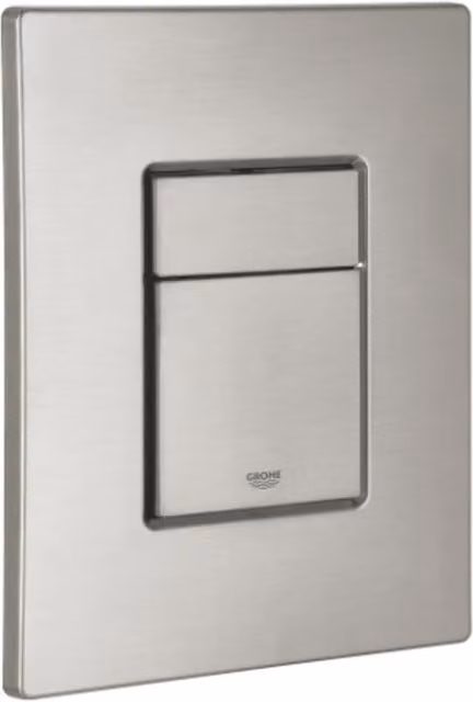 Grohe Skate Cosmo Flush Plate in Supersteel Grey, 38732DC0