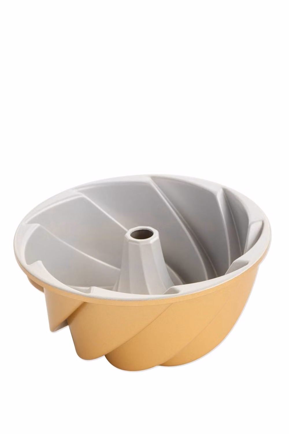 Nordic Ware Heritage 6-Cup Bundt Tin, Gold Aluminium Cake Mould, W/D/H: 20.32 x 20.32 x 6.35 cm – 2